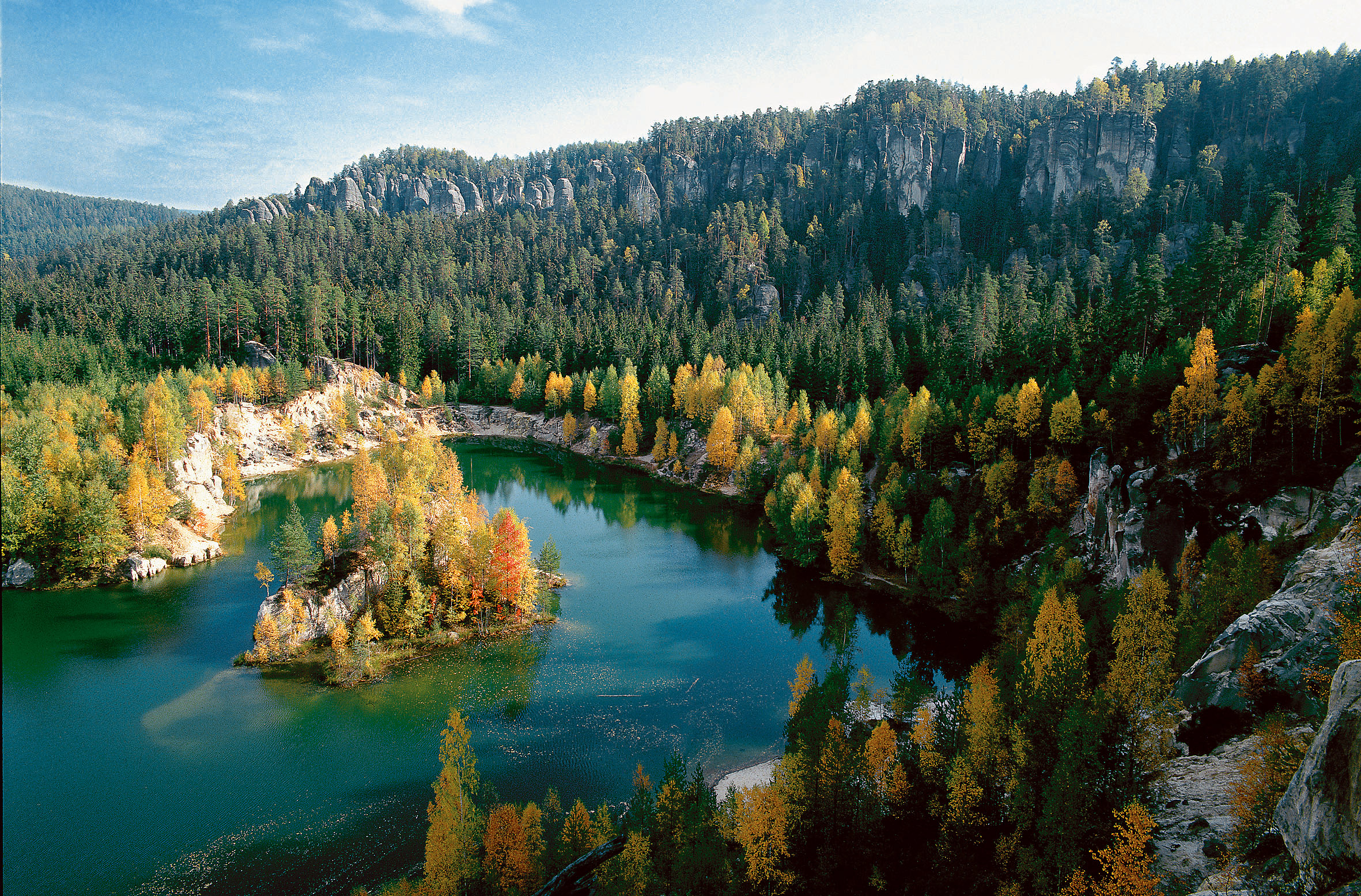 Pískovna v Adršpašských skalách