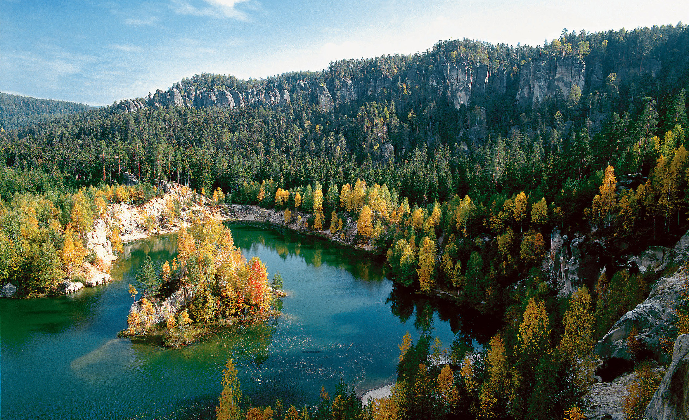 Pískovna v Adršpašských skalách