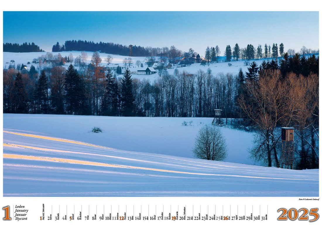 Kalendář Náchodsko a Broumovsko 2025 -2