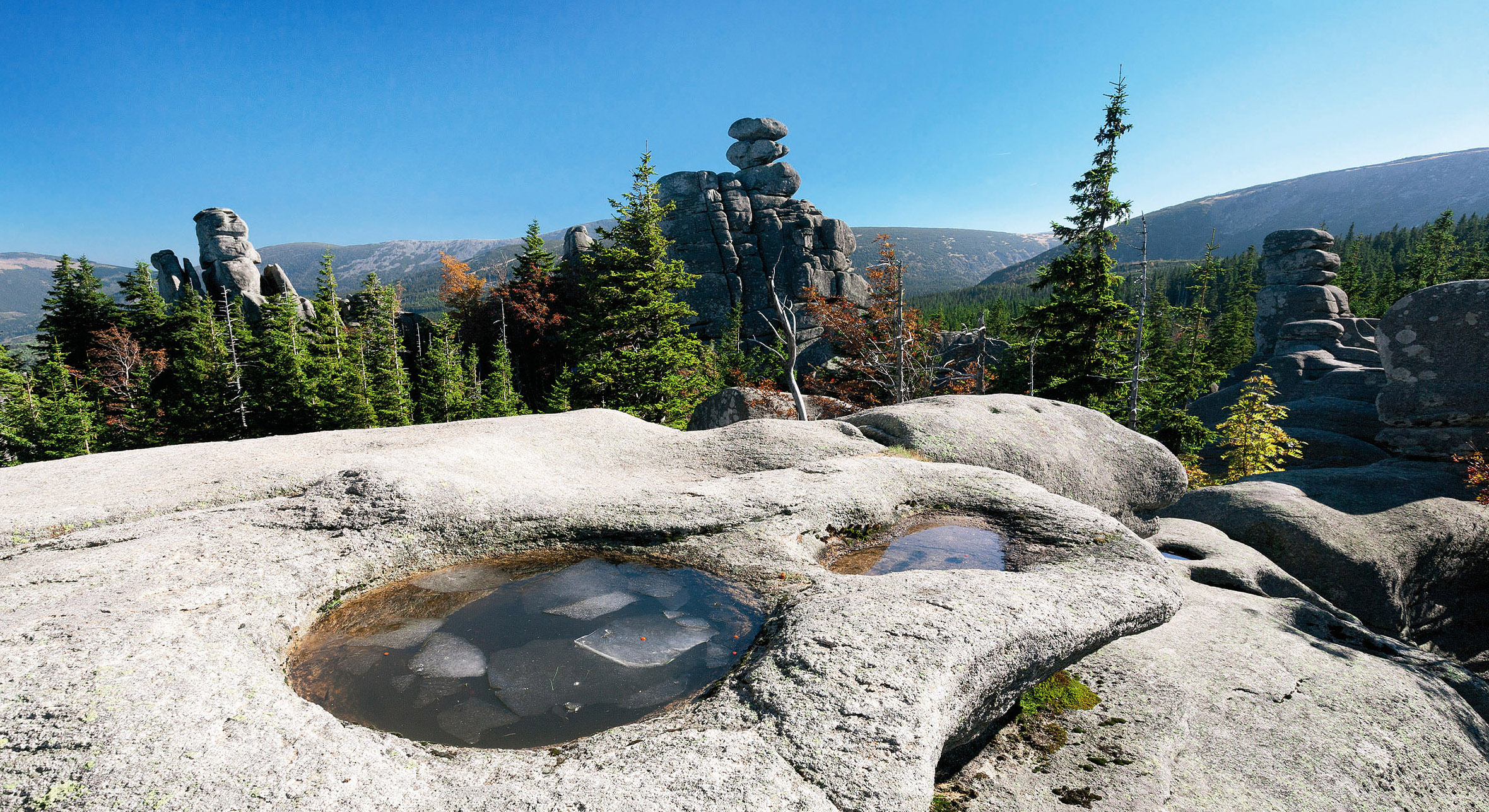 Pielgrzymy v polských Krkonoších